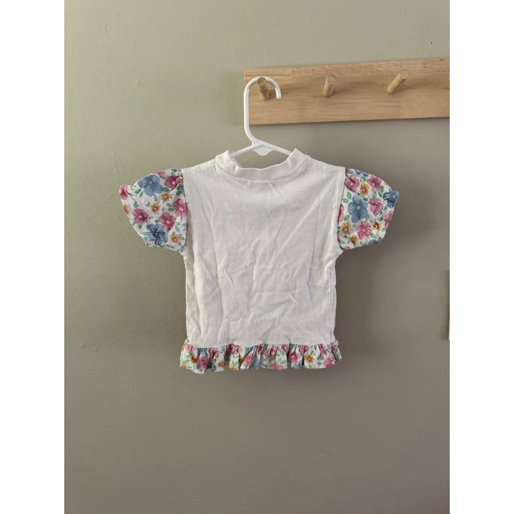 2T vintage floral top